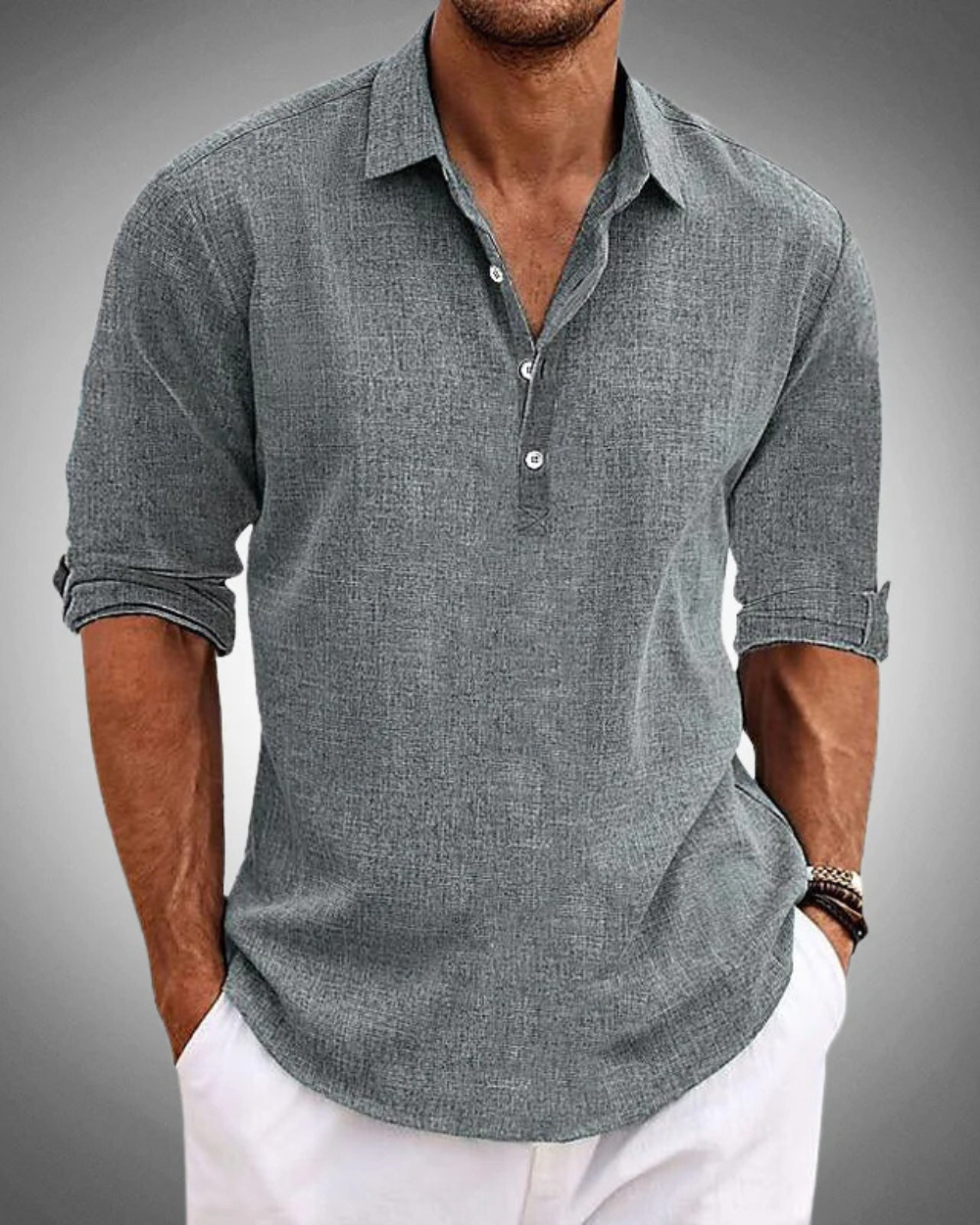 Ivan – Refined Button-Front Classic Shirt