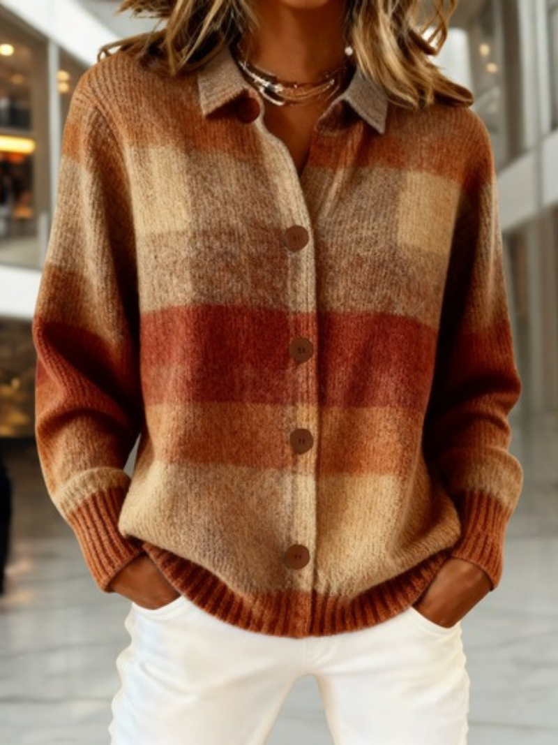 Audrey | Classic Tartan Cardigan