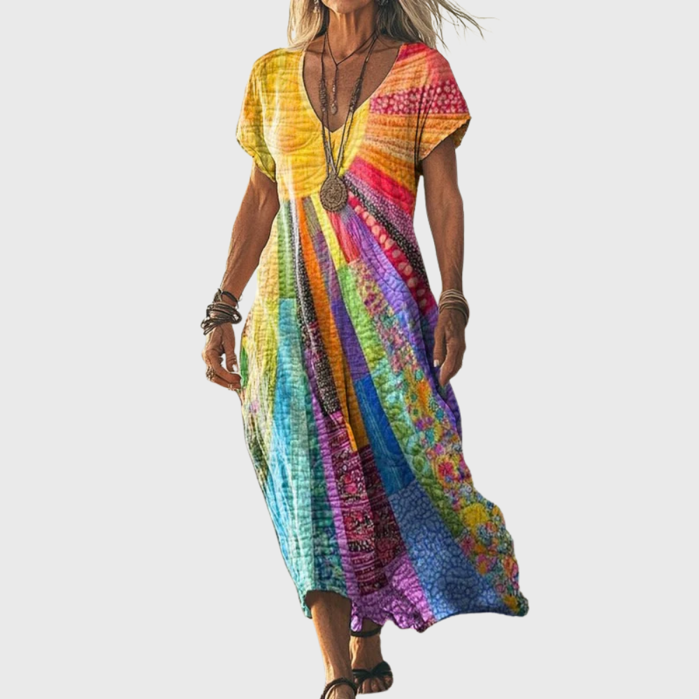 Deborah | Bohemian Sun Design Maxi Dress