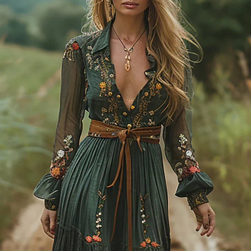 Alina Soleil | Romantic Boho Maxi Dress